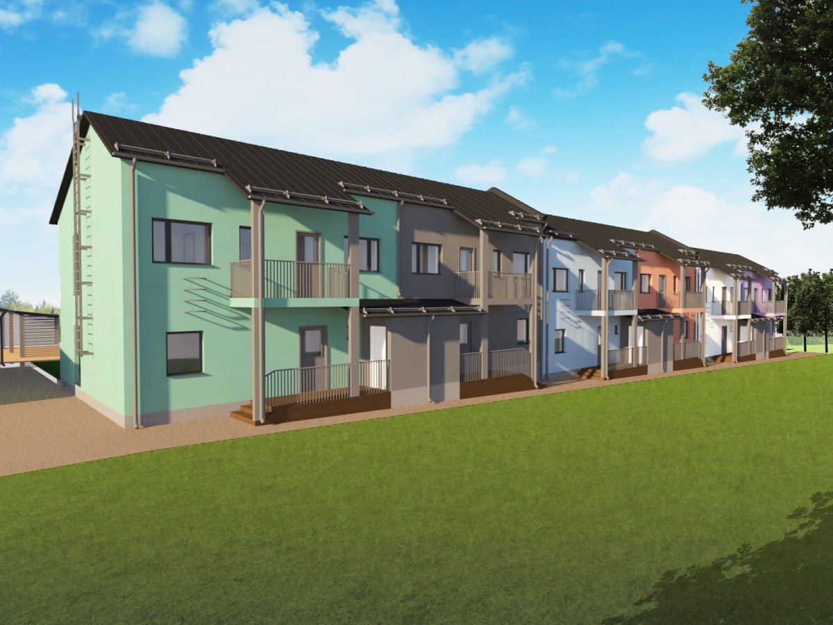 Rivitalo Alppikylä Helsinki Finland