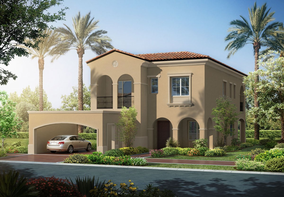 Villa house type 1 at Lila community Arabian Ranches Dubai UAE Villa house type 1 at Lila community Arabian Ranches Dubai UAE