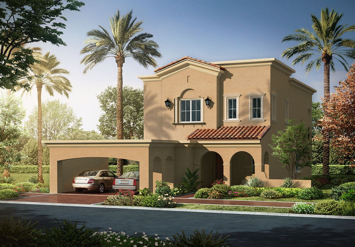 Villa house type 2 at Lila community Arabian Ranches Dubai UAE Villa house type 2 at Lila community Arabian Ranches Dubai UAE