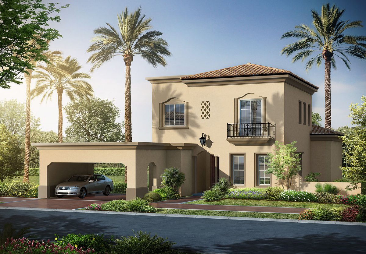 Villa house type 3 at Lila community Arabian Ranches Dubai UAE Villa house type 3 at Lila community Arabian Ranches Dubai UAE